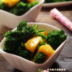 香芒凉拌西兰花的做法步骤