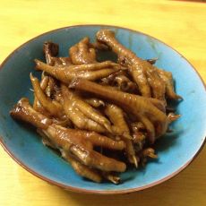 凉拌蒜蓉鸡脚
