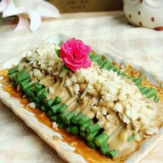 麻酱蒜蓉豆角的做法步骤
