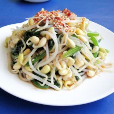 家常凉拌黄豆芽的做法步骤