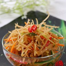 凉拌龙须菜—夏日减肥开胃解暑菜的做法步骤