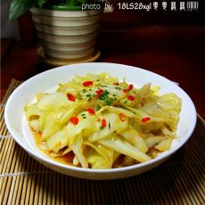 糖醋卷心菜的做法步骤
