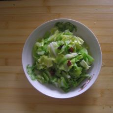 醋溜卷心菜丝的做法步骤