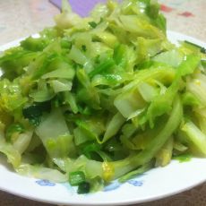 清炒卷心菜的做法步骤