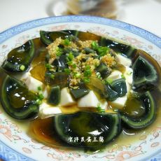 凉拌皮蛋豆腐的做法步骤