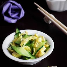 黄瓜炒鸡蛋的做法步骤