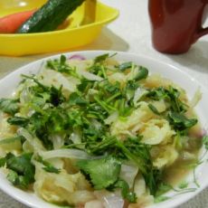 10分钟家常菜——清香醋溜白菜的做法步骤