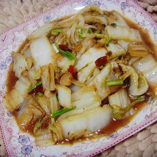 醋溜白菜的做法步骤