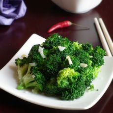 蒜蓉西兰花的做法步骤