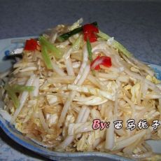 凉拌白菜丝的做法步骤