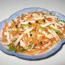 麻辣鸡丝的做法步骤