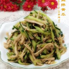 鸡丝拌黄瓜的做法步骤